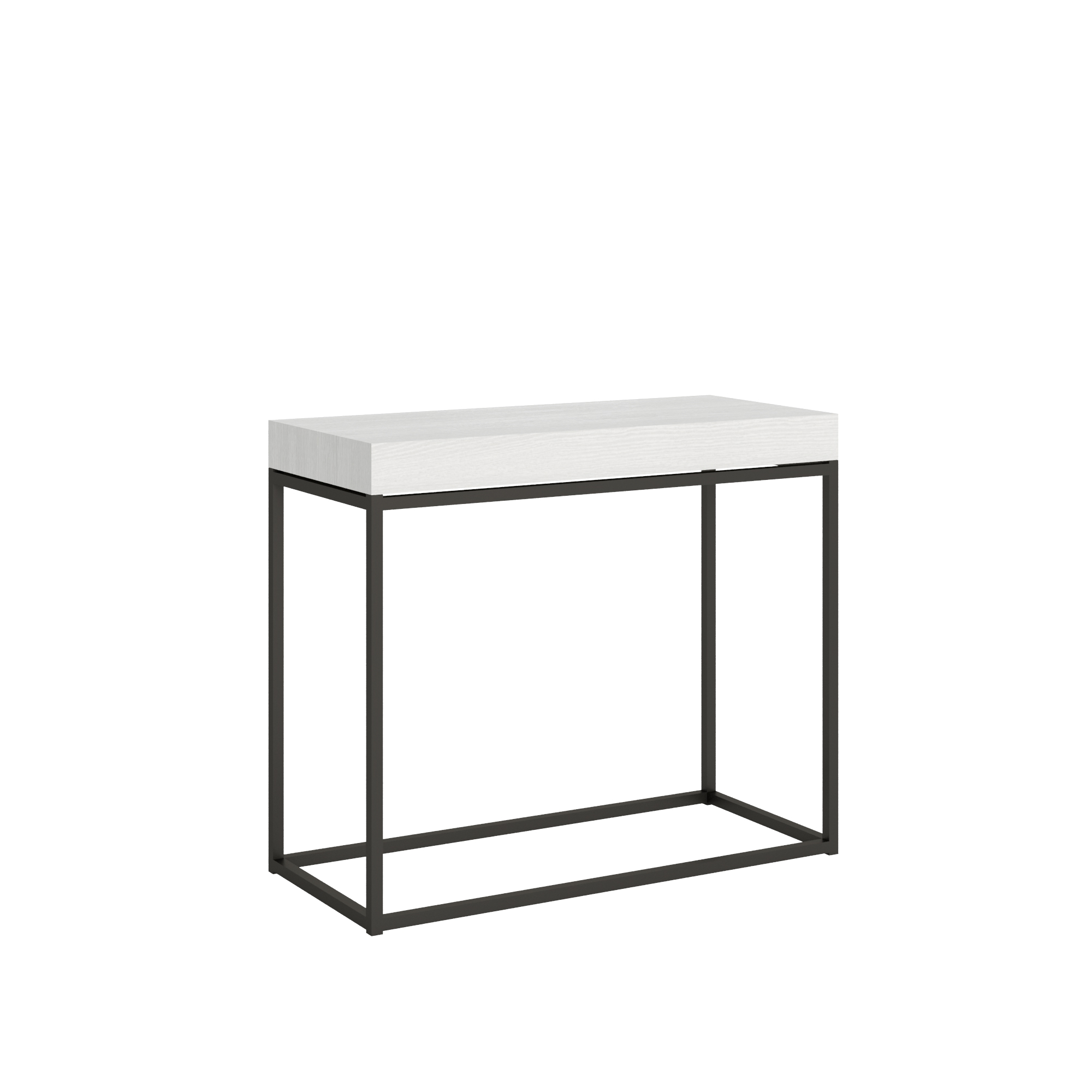 Consolle allungabile 90x40/196 cm Nordica Small telaio Antracite