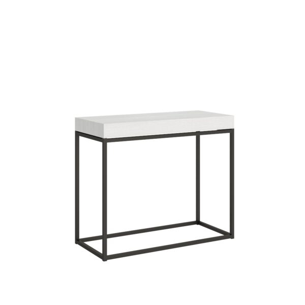 Consolle allungabile 90x40/300 cm Nordica Premium telaio Antracite