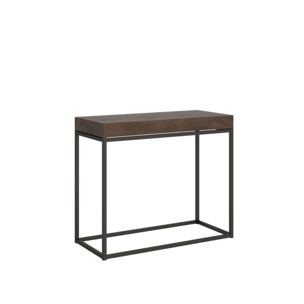 Consolle allungabile 90x40/300 cm Nordica Premium telaio Antracite