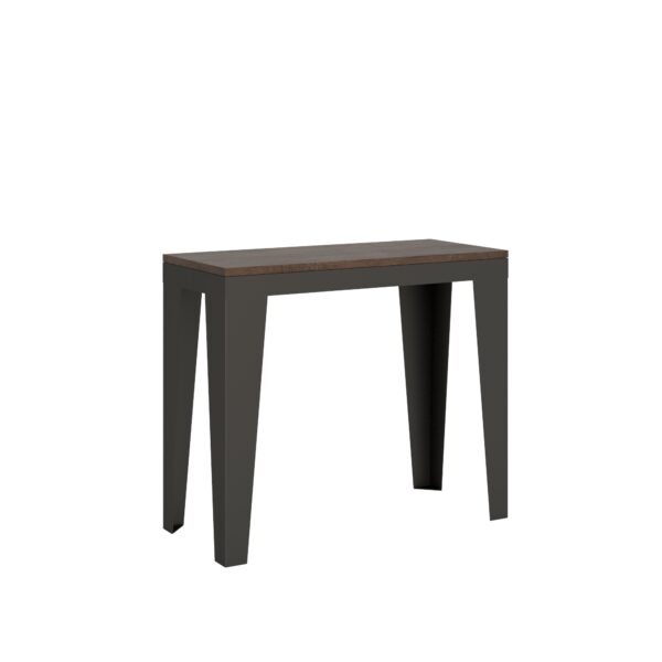 Consolle allungabile 90x40/300 cm Flame Evolution telaio Antracite