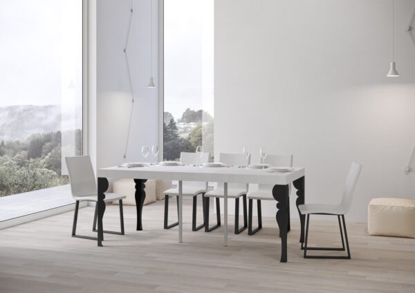 Consolle allungabile 90x40/196 cm Paxon Small Premium telaio Antracite