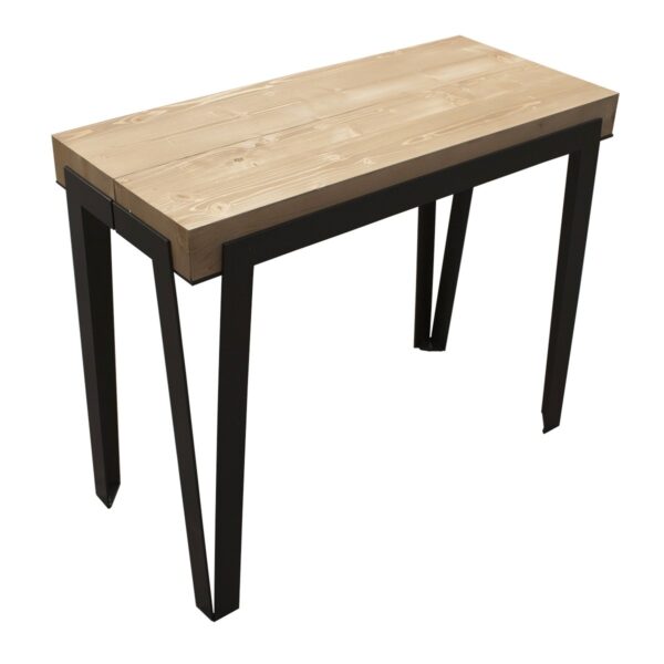 Consolle allungabile 90x40/190 cm Dalia Small Premium telaio Antracite