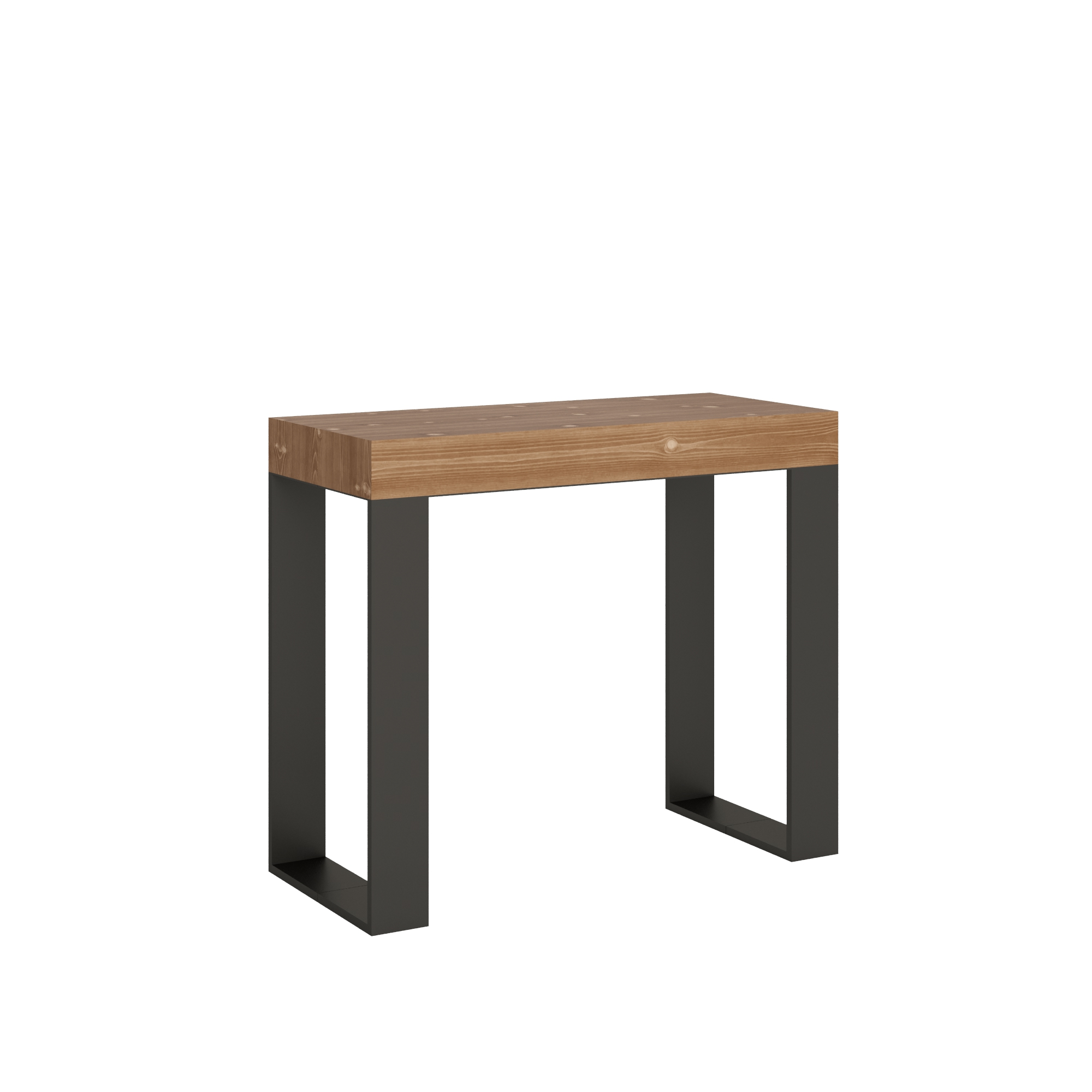 Consolle allungabile 90x40/190 cm Orchidea Small Premium telaio Antracite