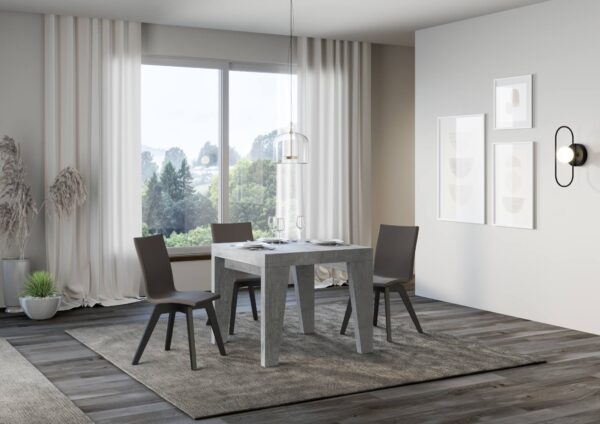 Tavolo allungabile 90x90/246 cm Naxy