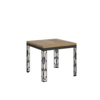 Tavolo apribile 90x90/180 cm Ghibli Libra telaio Antracite