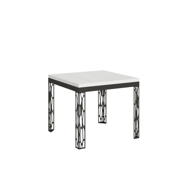 Tavolo apribile 90x90/180 cm Ghibli Libra telaio Antracite