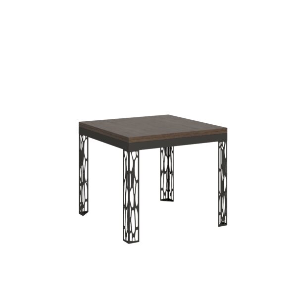 Tavolo apribile 90x90/180 cm Ghibli Libra telaio Antracite