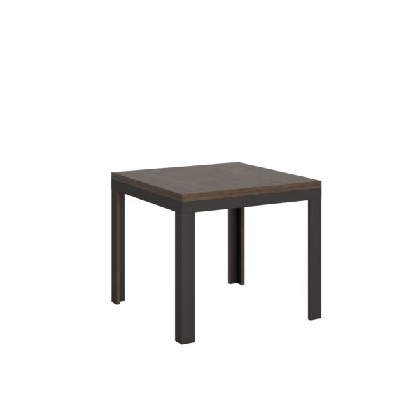 Tavolo apribile 90x90/180 cm Linea Libra telaio Antracite