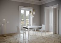 Tavolo allungabile 90x120/224 cm Olanda Iron telaio Grigio