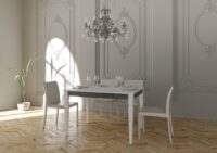 Tavolo allungabile 90x120/224 cm Impero Iron telaio Grigio