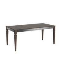 Tavolo allungabile 90x180/284 cm Impero Iron telaio Grigio