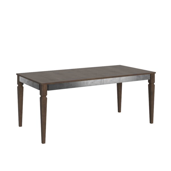 Tavolo allungabile 90x180/284 cm Impero Iron telaio Grigio