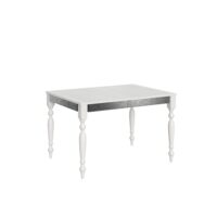 Tavolo allungabile 90x120/224 cm Romagna Iron telaio Grigio