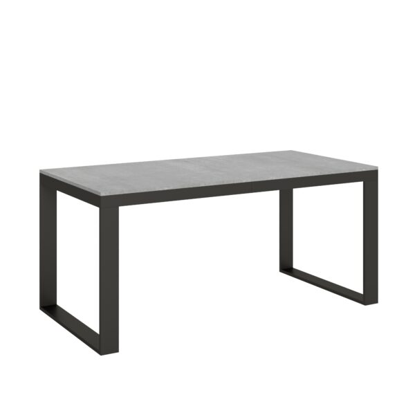 Tavolo allungabile 90x180/284 cm Tecno Evolution telaio Antracite