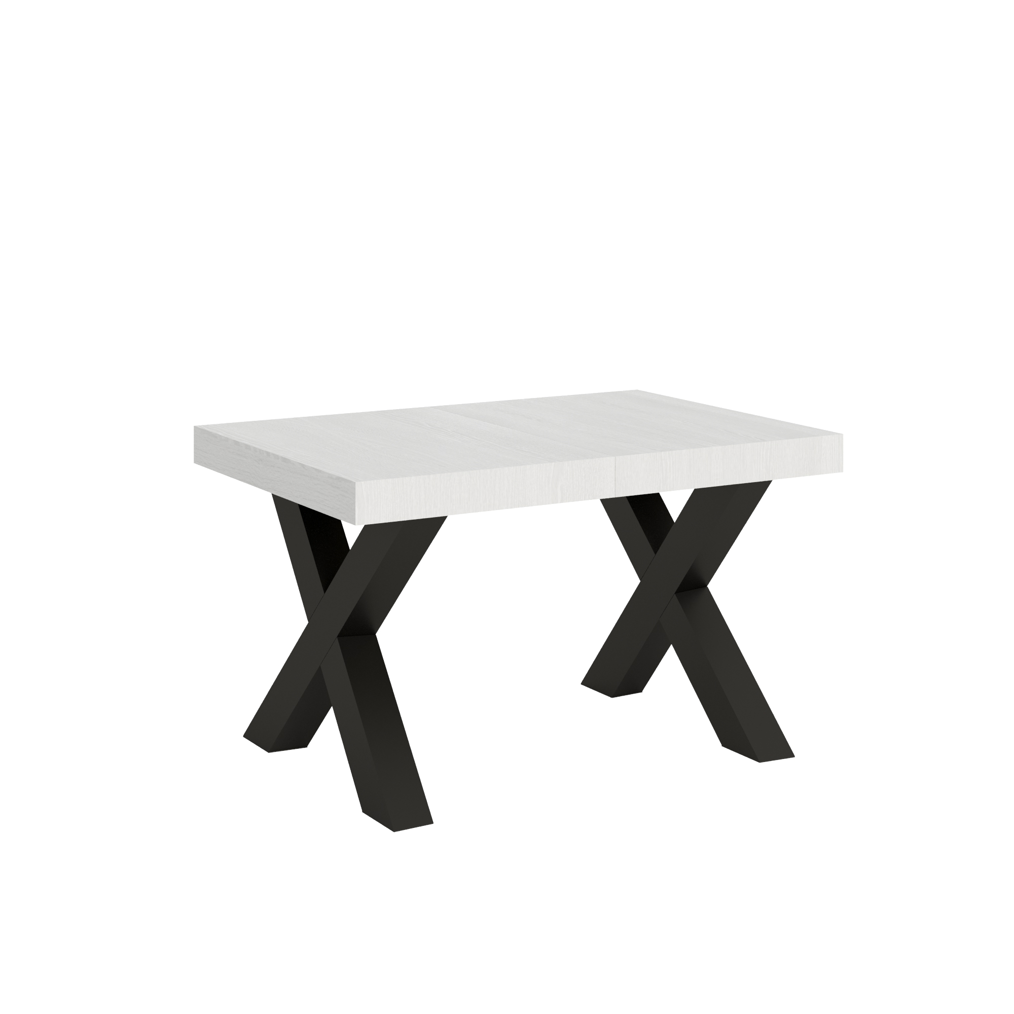 Tavolo allungabile 90x130/390 cm Traffic telaio Antracite