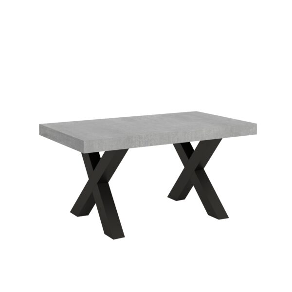 Tavolo allungabile 90x160/420 cm Traffic telaio Antracite