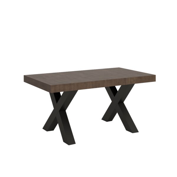 Tavolo allungabile 90x160/420 cm Traffic telaio Antracite