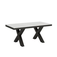 Tavolo allungabile 90x180/284 cm Traffic Evolution telaio Antracite