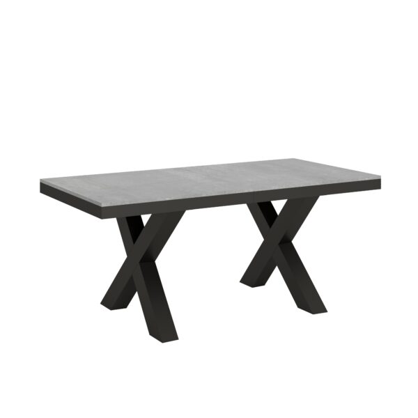 Tavolo allungabile 90x180/284 cm Traffic Evolution telaio Antracite