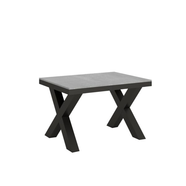 Tavolo allungabile 90x120/380 cm Traffic Evolution telaio Antracite