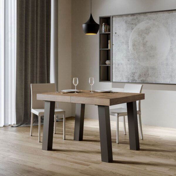 Tavolo allungabile 90x130/234 cm Bridge telaio Antracite