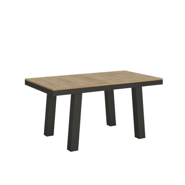 Tavolo allungabile 90x160/420 cm Bridge Evolution telaio Antracite