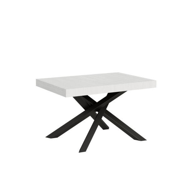 Tavolo allungabile 90x130/390 cm Volantis telaio Antracite