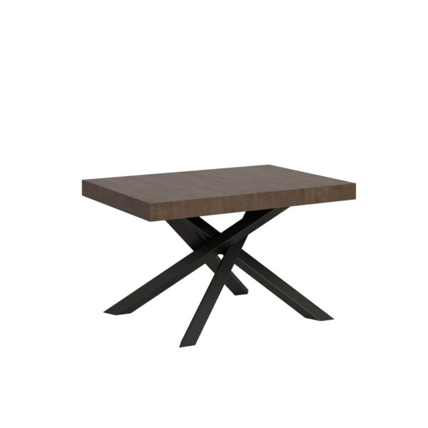 Tavolo allungabile 90x130/390 cm Volantis telaio Antracite