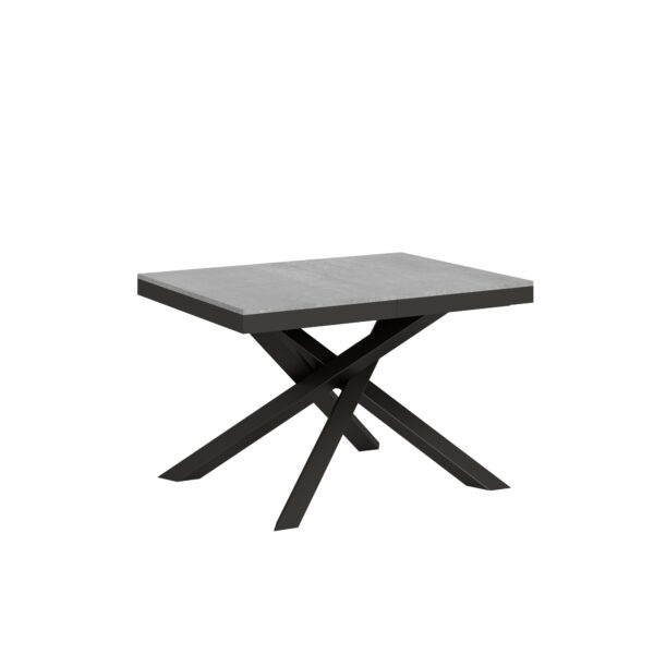 Tavolo allungabile 90x120/224 cm Volantis Evolution telaio Antracite