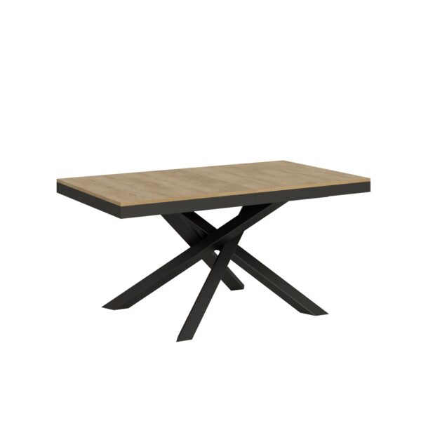 Tavolo allungabile 90x160/264 cm Volantis Evolution telaio Antracite