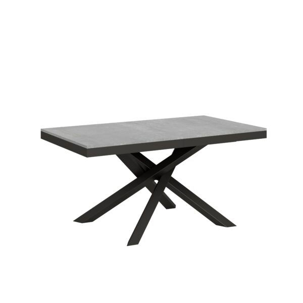 Tavolo allungabile 90x160/264 cm Volantis Evolution telaio Antracite