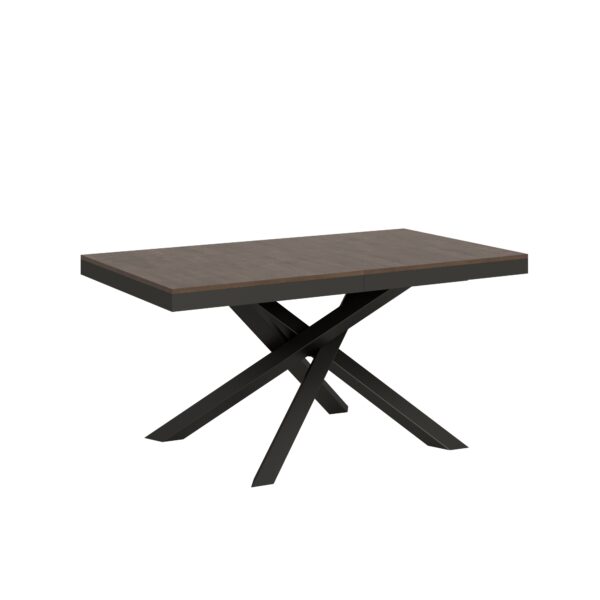 Tavolo allungabile 90x160/264 cm Volantis Evolution telaio Antracite