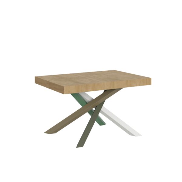 Tavolo allungabile 90x130/390 cm Volantis telaio gambe 4 colori (A)