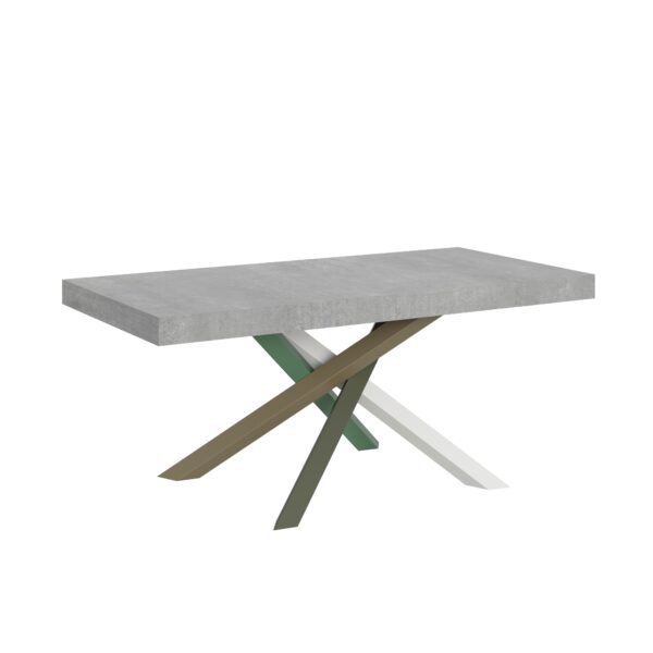Tavolo allungabile 90x180/440 cm Volantis telaio gambe 4 colori (A)