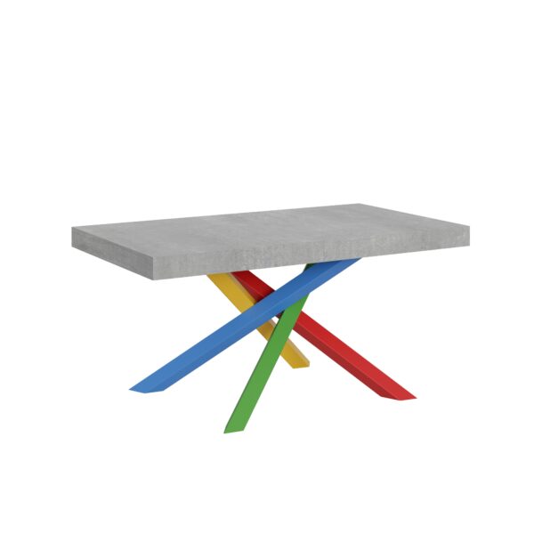 Tavolo allungabile 90x160/264 cm Volantis telaio gambe 4 colori (B)