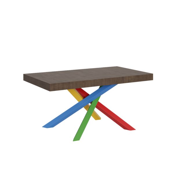 Tavolo allungabile 90x160/264 cm Volantis telaio gambe 4 colori (B)