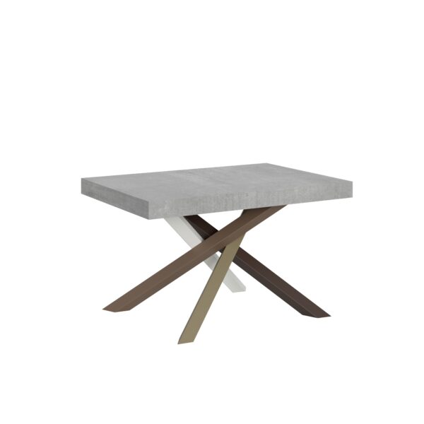 Tavolo allungabile 80x120/204 cm Volantis telaio gambe 4 colori (C)