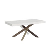Tavolo allungabile 90x180/284 cm Volantis telaio gambe 4 colori (C)