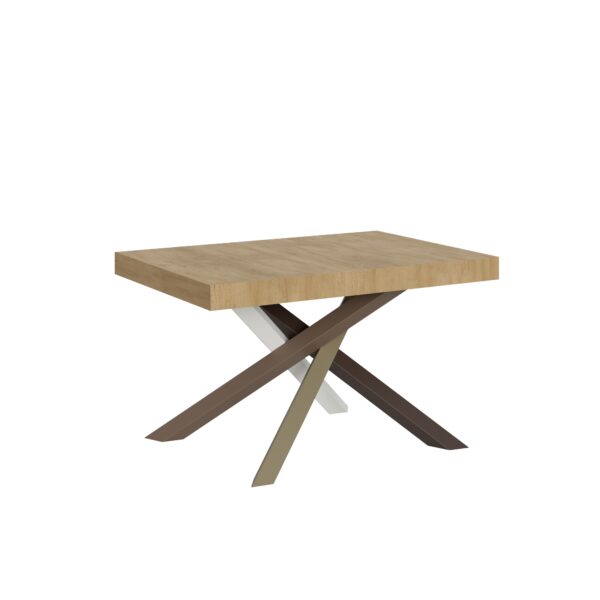 Tavolo allungabile 90x130/390 cm Volantis telaio gambe 4 colori (C)