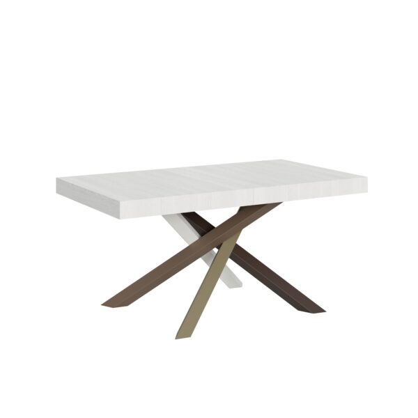 Tavolo allungabile 90x160/420 cm Volantis telaio gambe 4 colori (C)