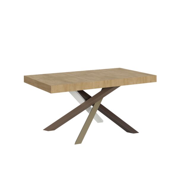 Tavolo allungabile 90x160/420 cm Volantis telaio gambe 4 colori (C)