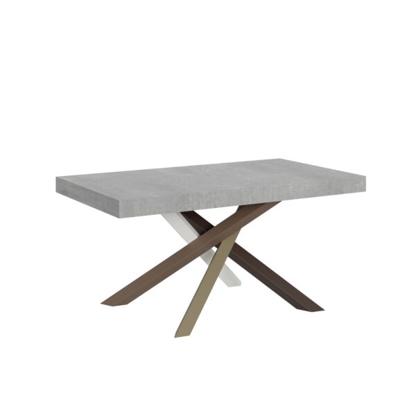 Tavolo allungabile 90x160/420 cm Volantis telaio gambe 4 colori (C)