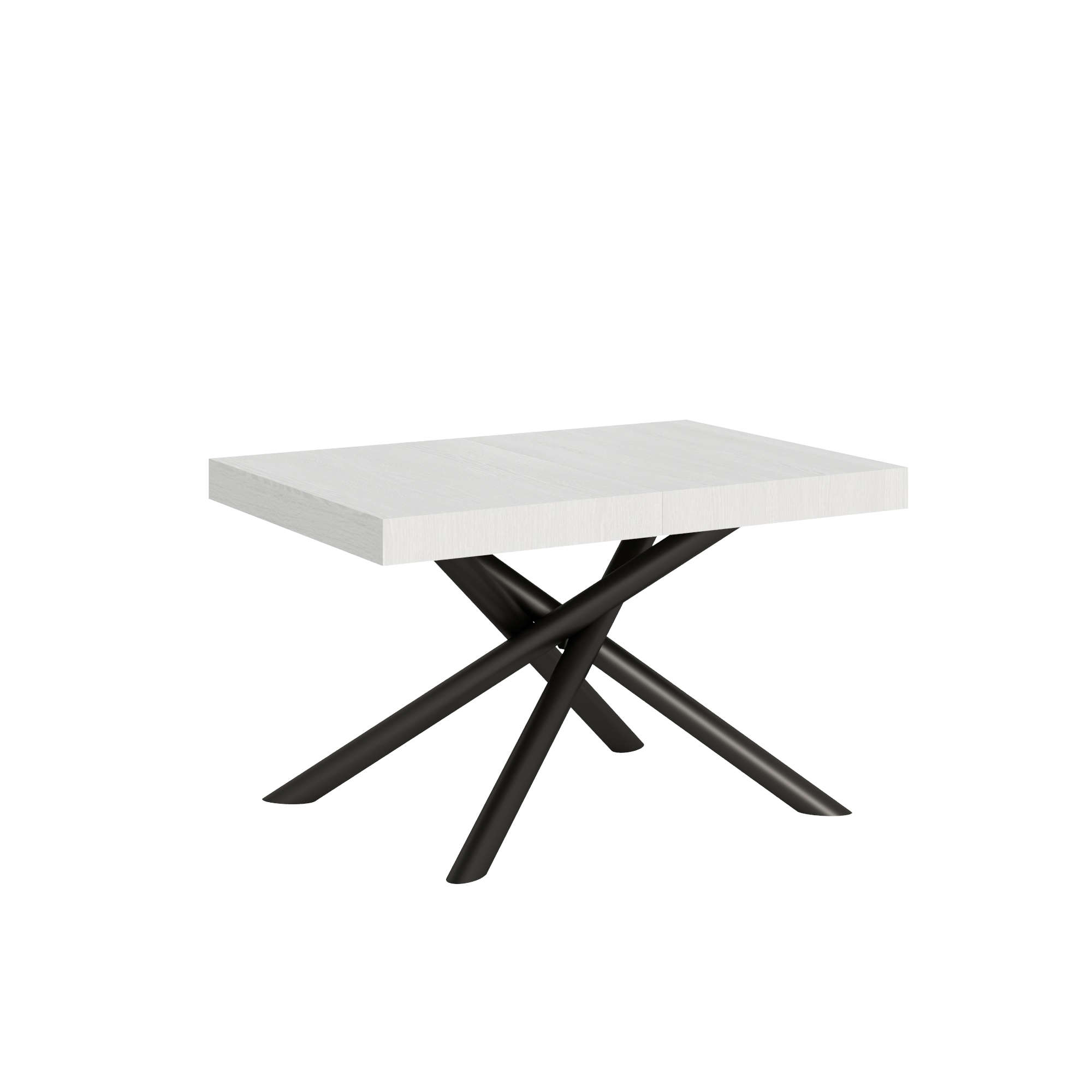 Tavolo allungabile 80x120/204 cm Famas telaio Antracite
