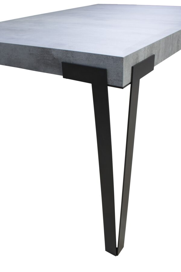 Tavolo allungabile 90x130/234 cm Rio telaio Antracite
