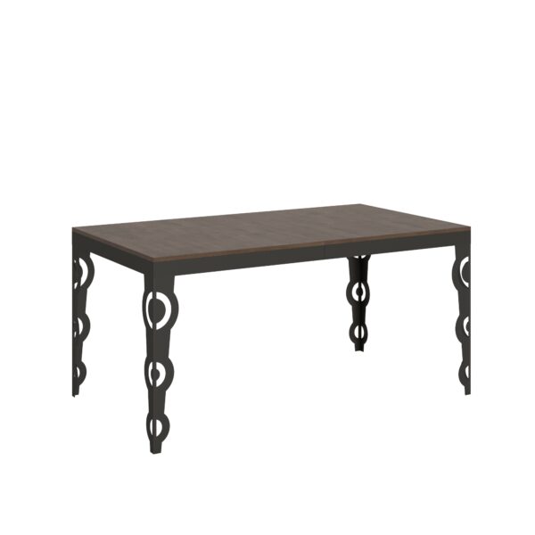 Tavolo allungabile 90x160/264 cm Karamay Evolution telaio Antracite
