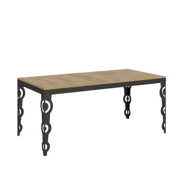 Tavolo allungabile 90x180/284 cm Karamay Evolution telaio Antracite