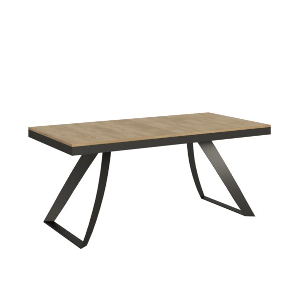 Tavolo allungabile 90x180/284 cm Proxy Evolution telaio Antracite