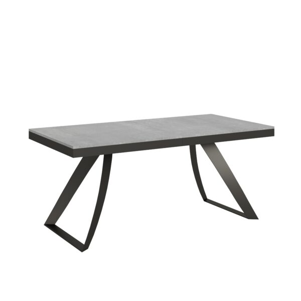 Tavolo allungabile 90x180/284 cm Proxy Evolution telaio Antracite