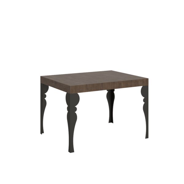 Tavolo allungabile 80x120/204 cm Paxon telaio Antracite