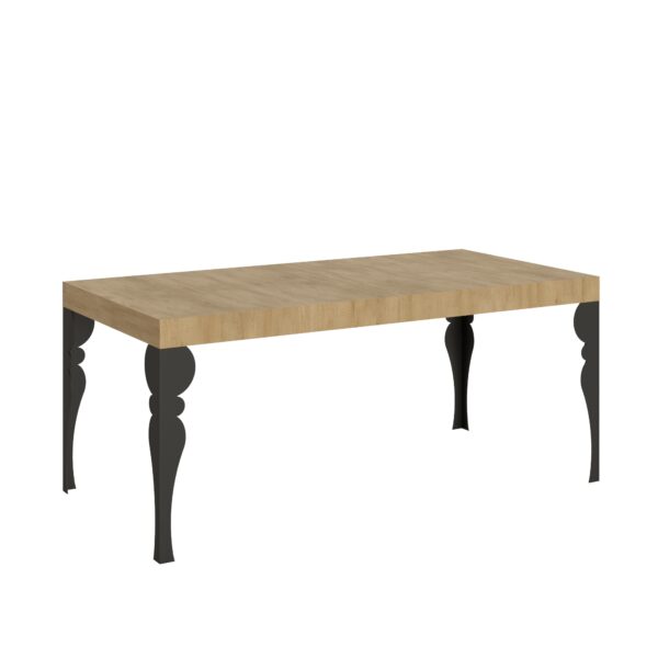 Tavolo allungabile 90x180/284 cm Paxon telaio Antracite